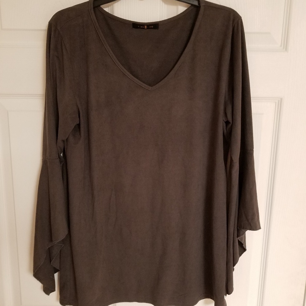 Time line XL ladies long sleeve dress shirt